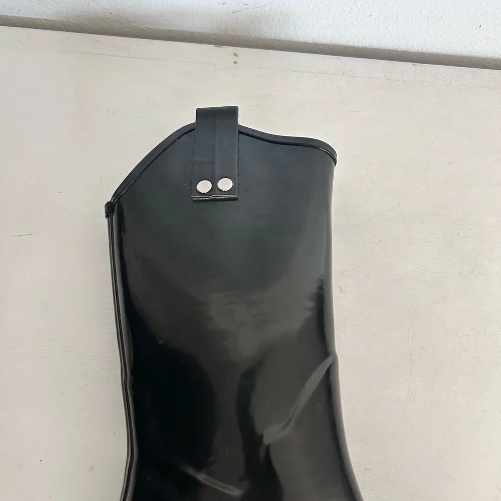 Capelli New York Shinny Cowgirl Rubber Boots